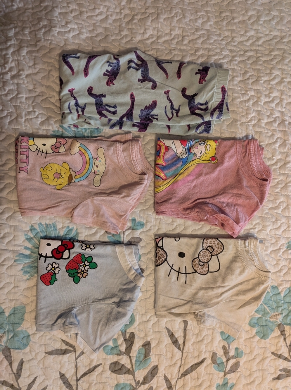 5 Piece Girls Clothing Lot Size Medium